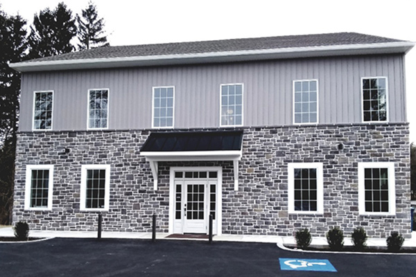 Exterior of the Umbreit Wileczek & Associates main office in Kennett Square