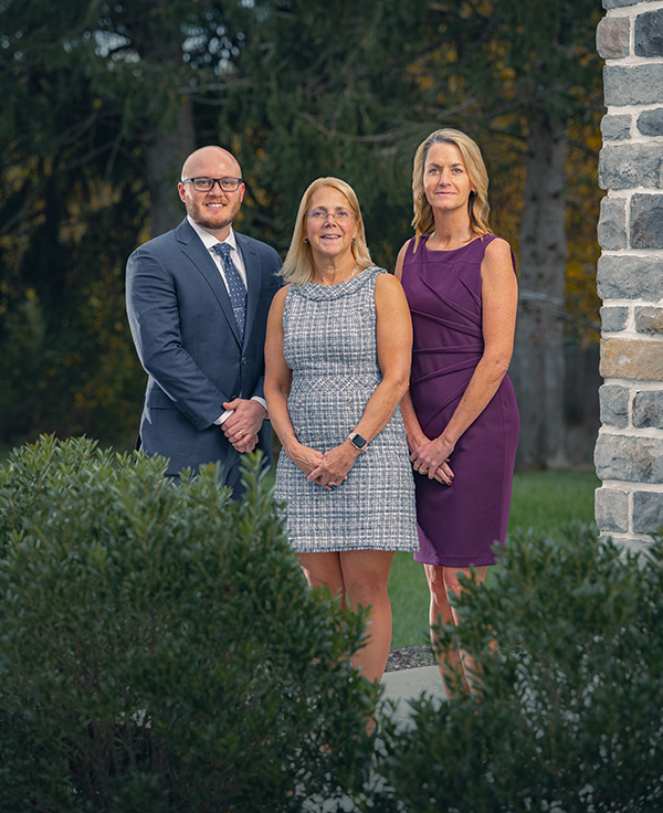 Kathleen Wileczek, Yvonne Bartlett, and Brandon Schuibbeo